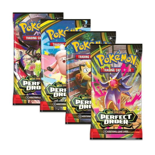 Pokémon TCG: Perfect Order Booster Packs (x4)