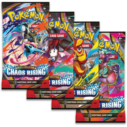 Pokémon TCG: Chaos Rising Booster Packs (x4)