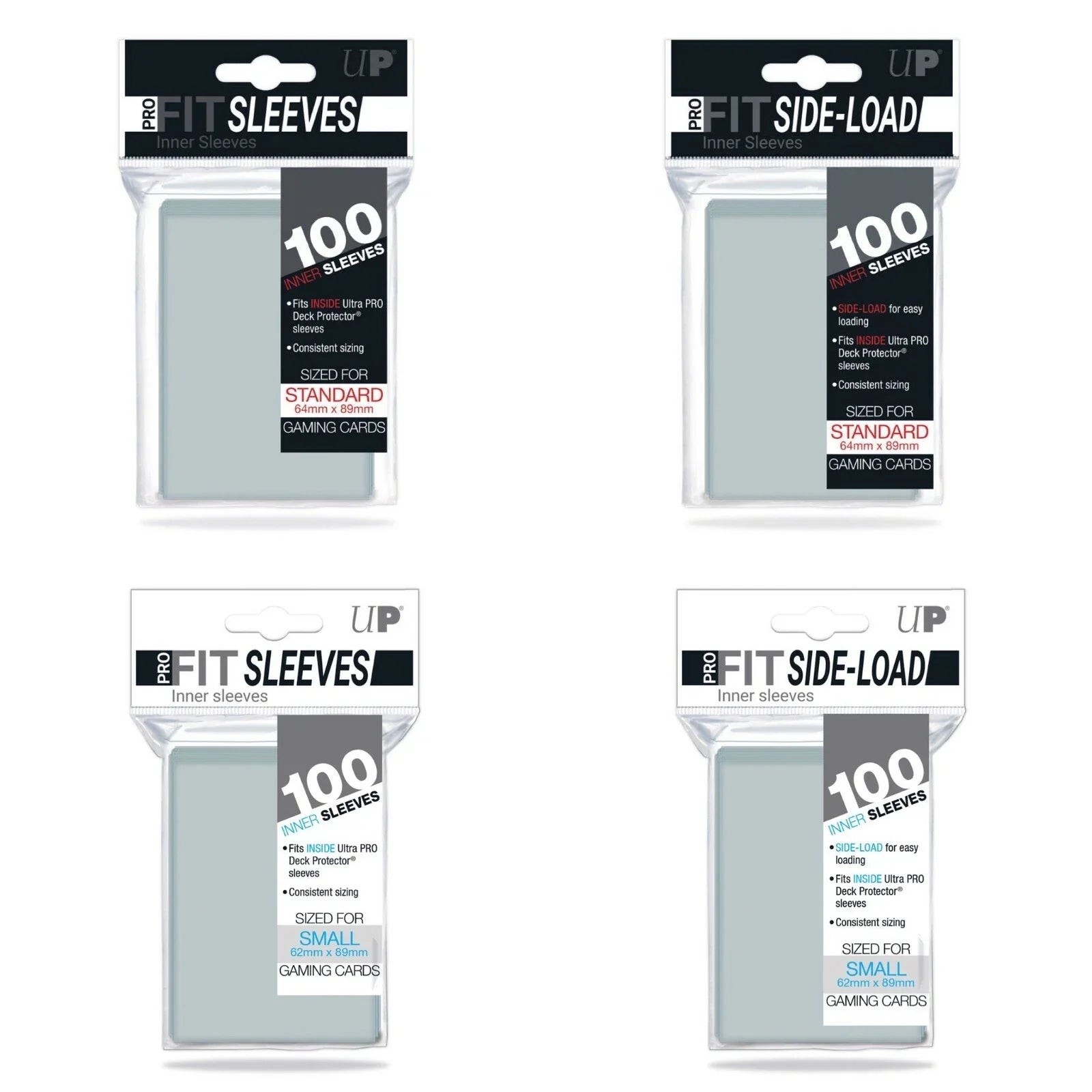 Ultra PRO-Fit Inner Deck Protector Trading Card Sleeves