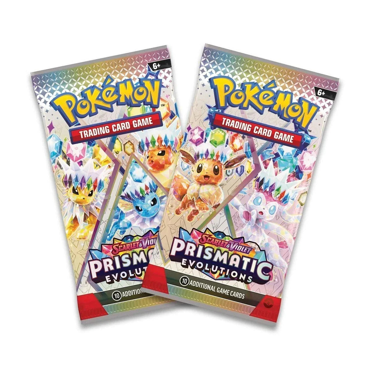 Pokémon TCG: Prismatic Evolutions Booster Packs (x2)