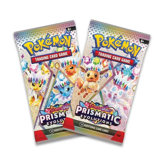 Pokémon TCG: Prismatic Evolutions Booster Packs (x2)