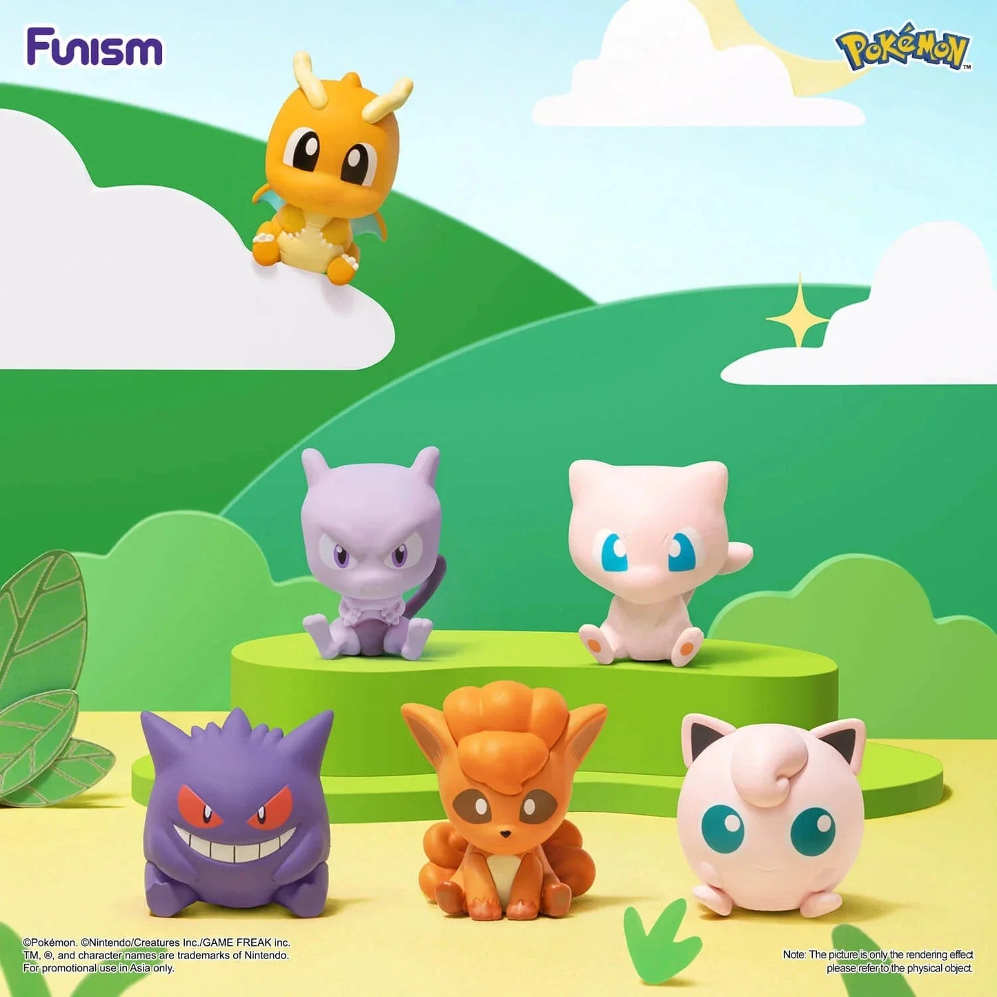 Pokémon: Official Chinese Palmsize Wonders Kanto Figure by Funism