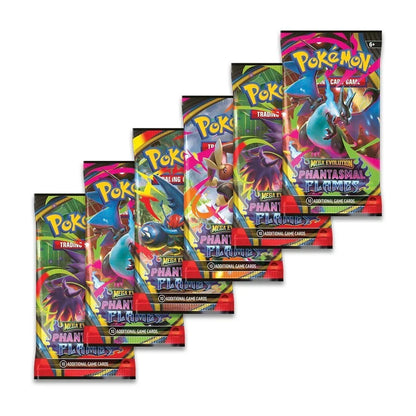 Pokémon TCG: Phantasmal Flames Booster Packs (x6)