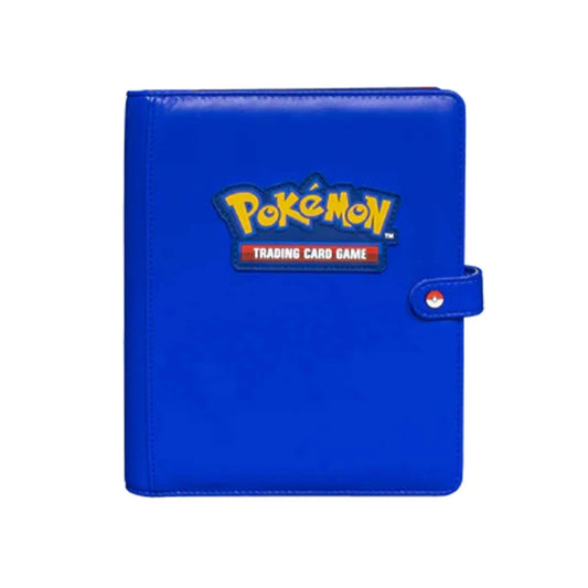 Pokémon TCG: Premium 4-Pocket Snap Binder by Ultra PRO - Blue