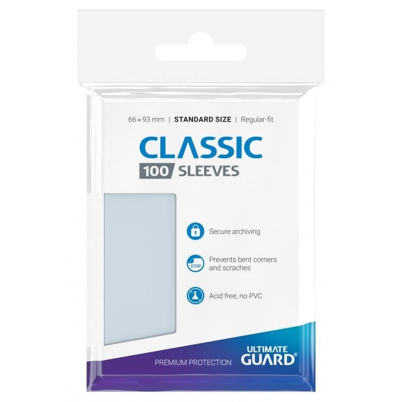 Ultimate Guard Classic Soft Sleeves - Standard Size Soft Card Penny Sleeves