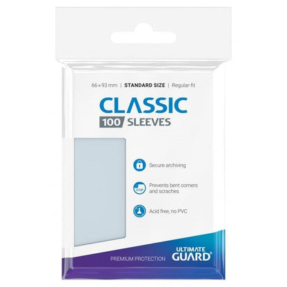 Ultimate Guard Classic Soft Sleeves - Standard Size Soft Card Penny Sleeves
