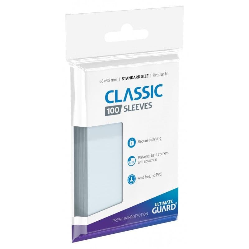 Ultimate Guard Classic Soft Sleeves - Standard Size Soft Card Penny Sleeves