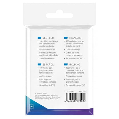 Ultimate Guard Classic Soft Sleeves - Standard Size Soft Card Penny Sleeves