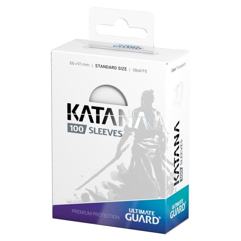 Ultimate Guard Katana Standard Sleeves - Transparent