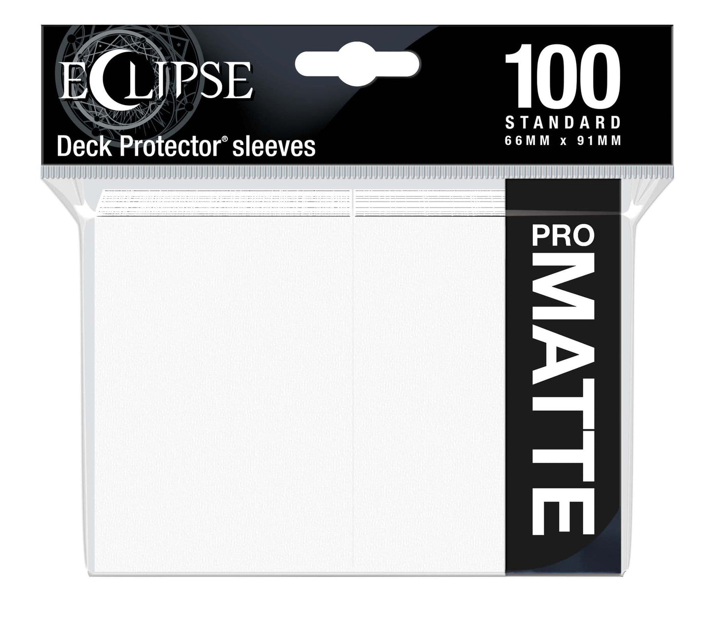 Ultra PRO Eclipse Matte Standard Sleeves (100) - Arctic White
