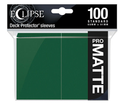Ultra PRO Eclipse Matte Standard Sleeves (100) - Forest Green