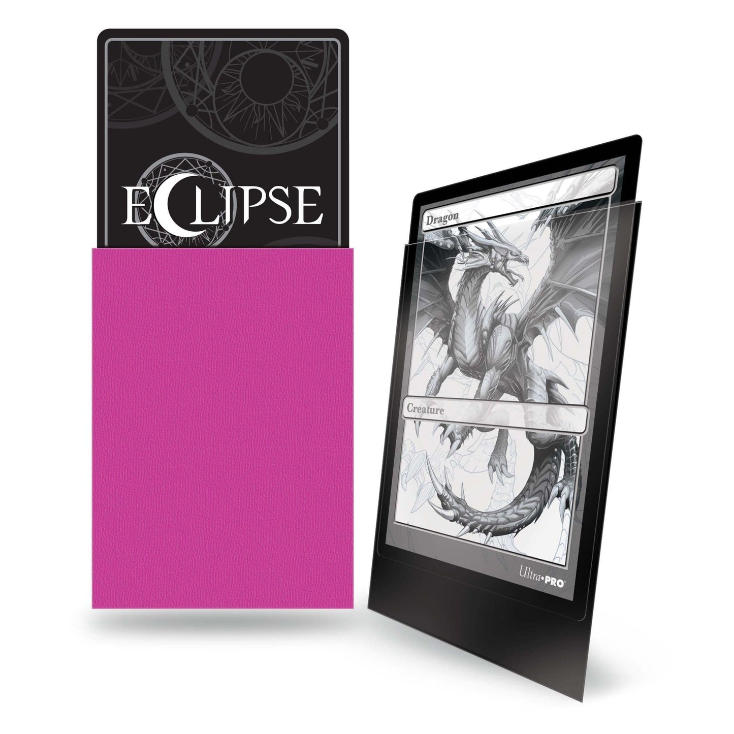 Ultra PRO Eclipse Matte Standard Sleeves (100) - Hot Pink