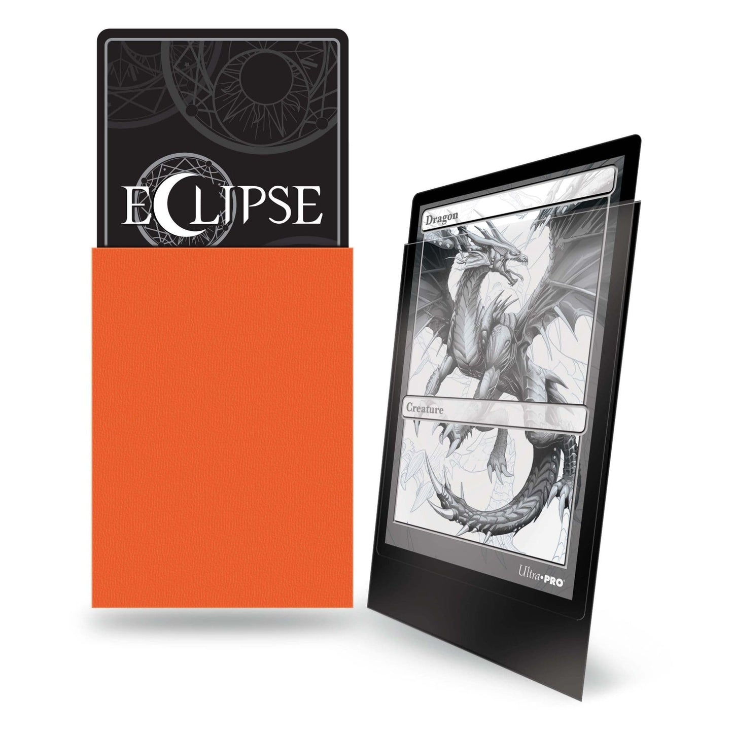 Ultra PRO Eclipse Matte Standard Sleeves (100) - Pumpkin Orange