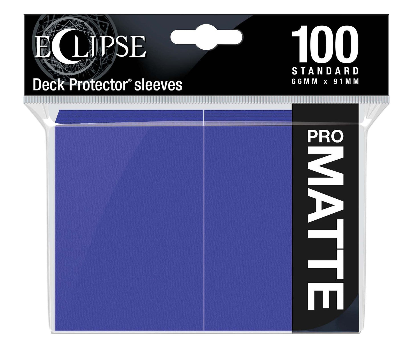 Ultra PRO Eclipse Matte Standard Sleeves (100) - Royal Purple