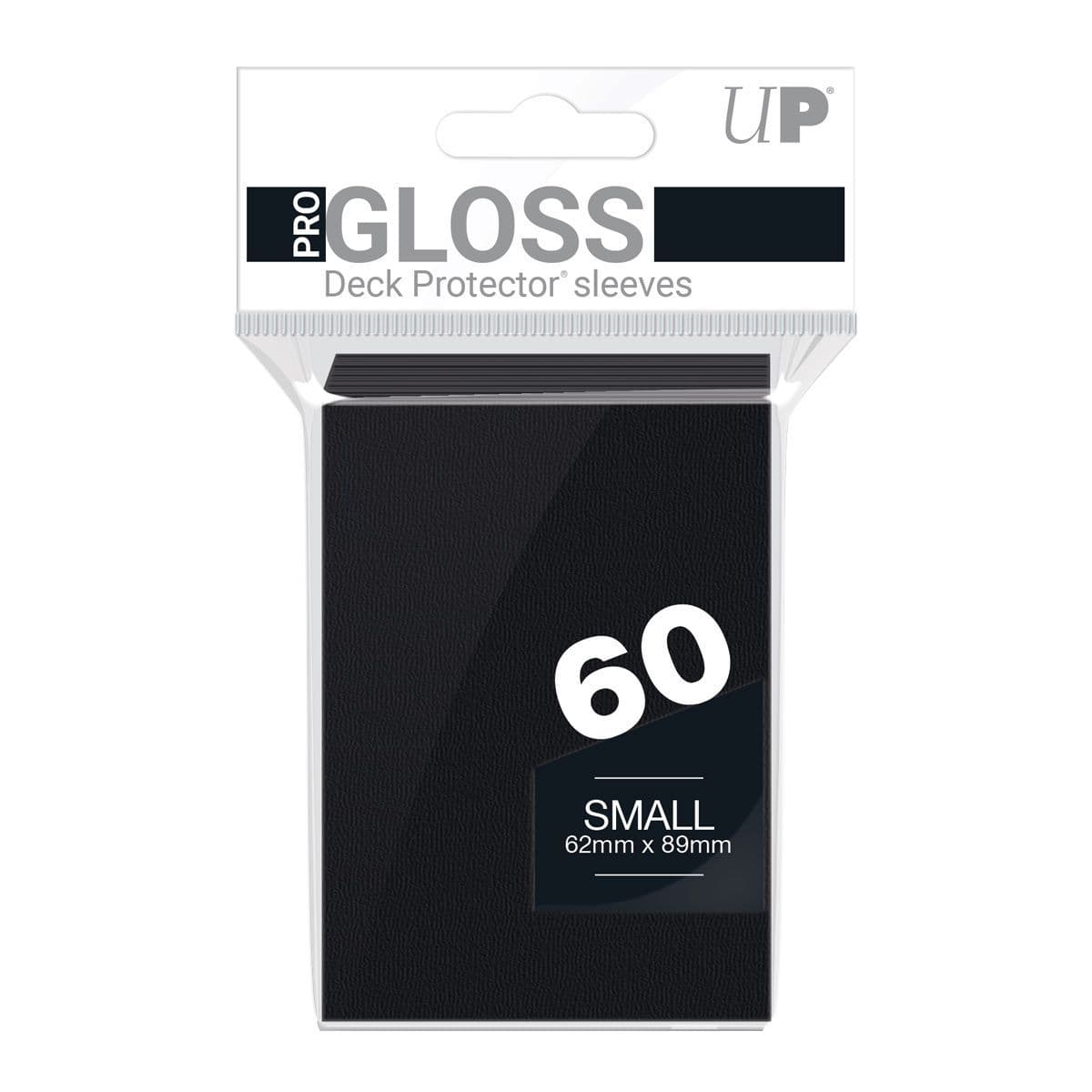 Ultra PRO Gloss Black Small Deck Protector Sleeves (60)