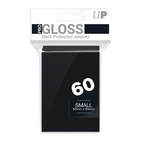 Ultra PRO Gloss Black Small Deck Protector Sleeves (60)