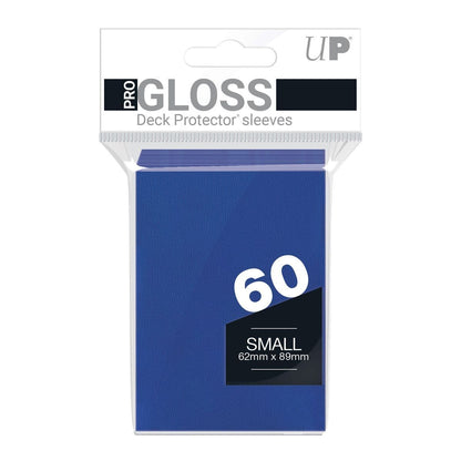 Ultra PRO Gloss Blue Small Deck Protector Sleeves (60)