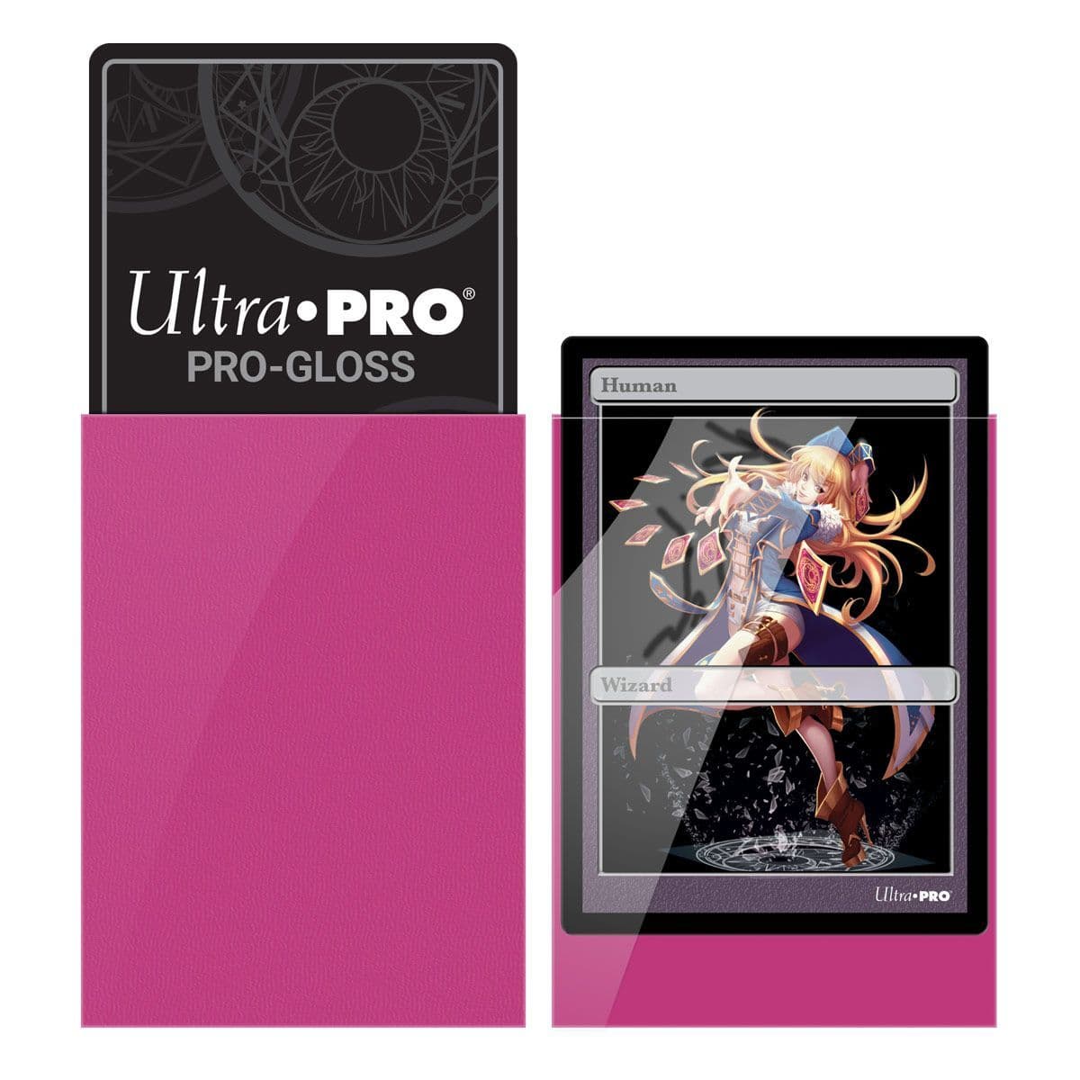Ultra PRO Gloss Bright Pink Small Deck Protector Sleeves (60)