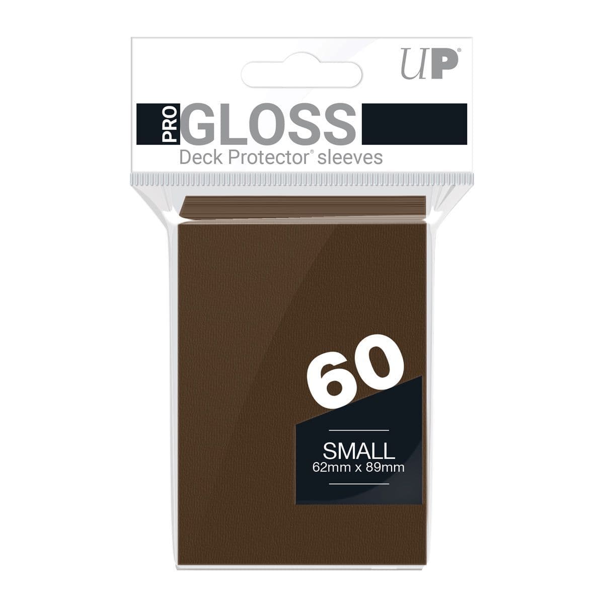 Ultra PRO Gloss Brown Small Deck Protector Sleeves (60)