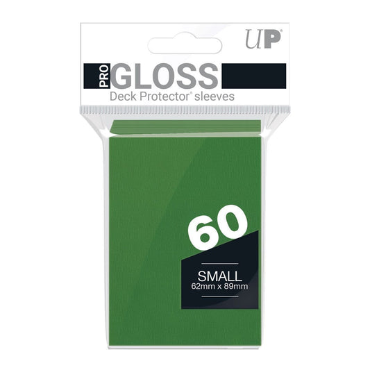Ultra PRO Gloss Green Small Deck Protector Sleeves (60)