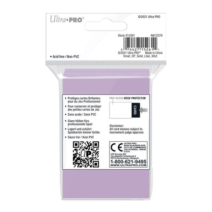 Ultra PRO Gloss Lilac Small Deck Protector Sleeves (60)
