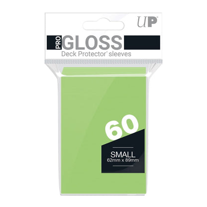 Ultra PRO Gloss Lime Green Small Deck Protector Sleeves (60)