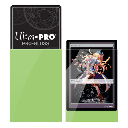 Ultra PRO Gloss Lime Green Small Deck Protector Sleeves (60)