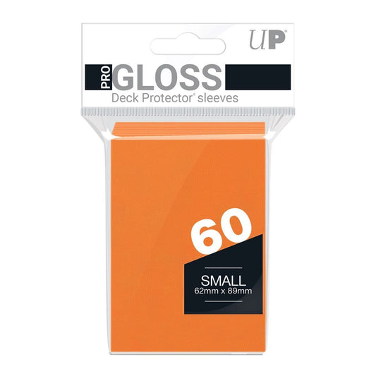 Ultra PRO Gloss Orange Small Deck Protector Sleeves (60)