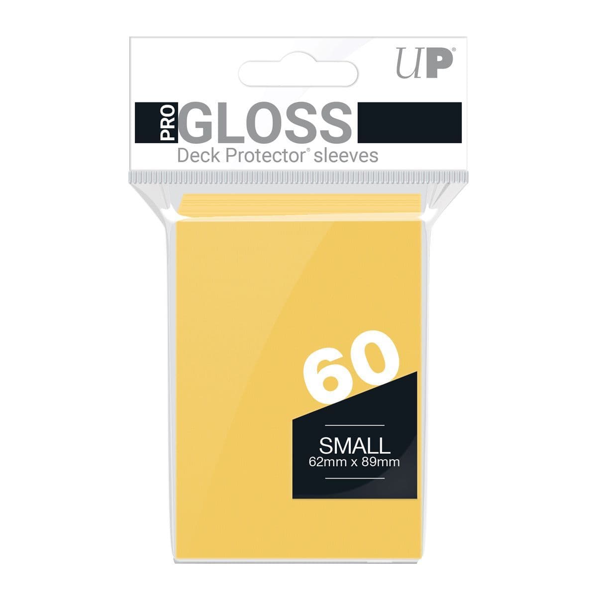 Ultra PRO Gloss Yellow Small Deck Protector Sleeves (60)