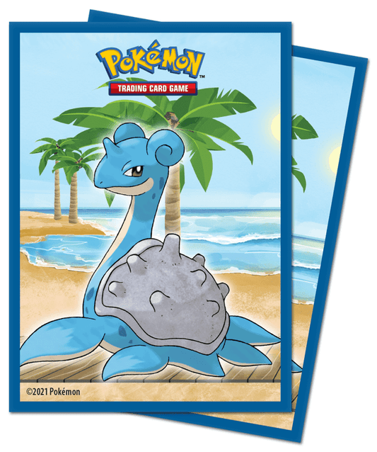 Ultra Pro Pokemon Deck Protectors Standard Size Card Sleeves (65) - Pokemon Gallery Series Seaside