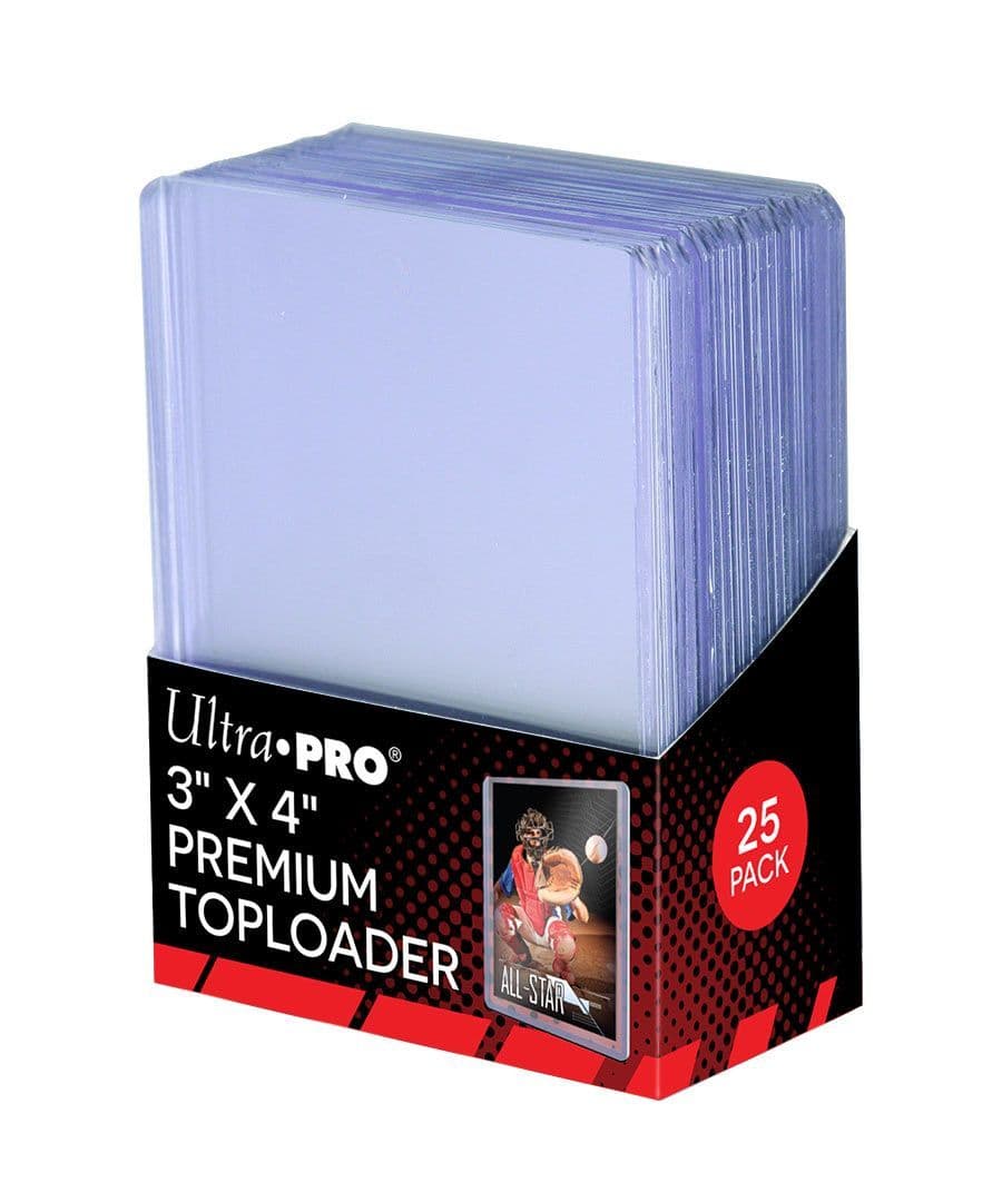 Ultra PRO Premium Toploaders (3" x 4") (25)