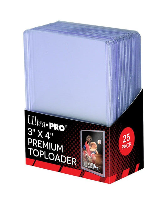 Ultra PRO Premium Toploaders (3" x 4") (25)