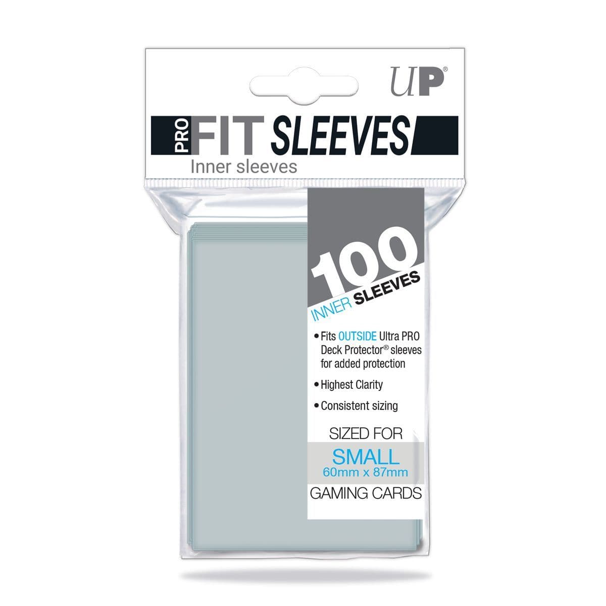 Ultra PRO PRO-FIT Small Topload Card Sleeves (100)