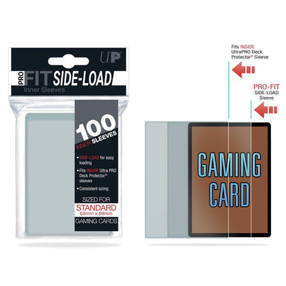 Ultra PRO PRO-FIT Standard Sideload Card Sleeves (100)