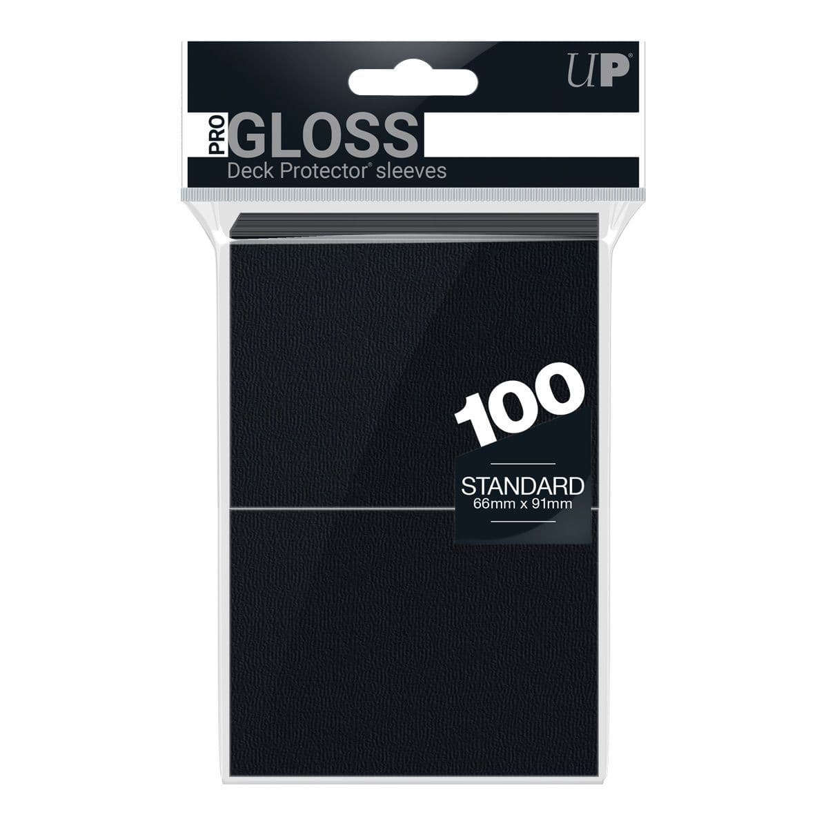 Ultra PRO Pro-Gloss Standard Deck Protectors Black (100)