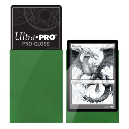 Ultra PRO Pro-Gloss Standard Deck Protectors Green (100)