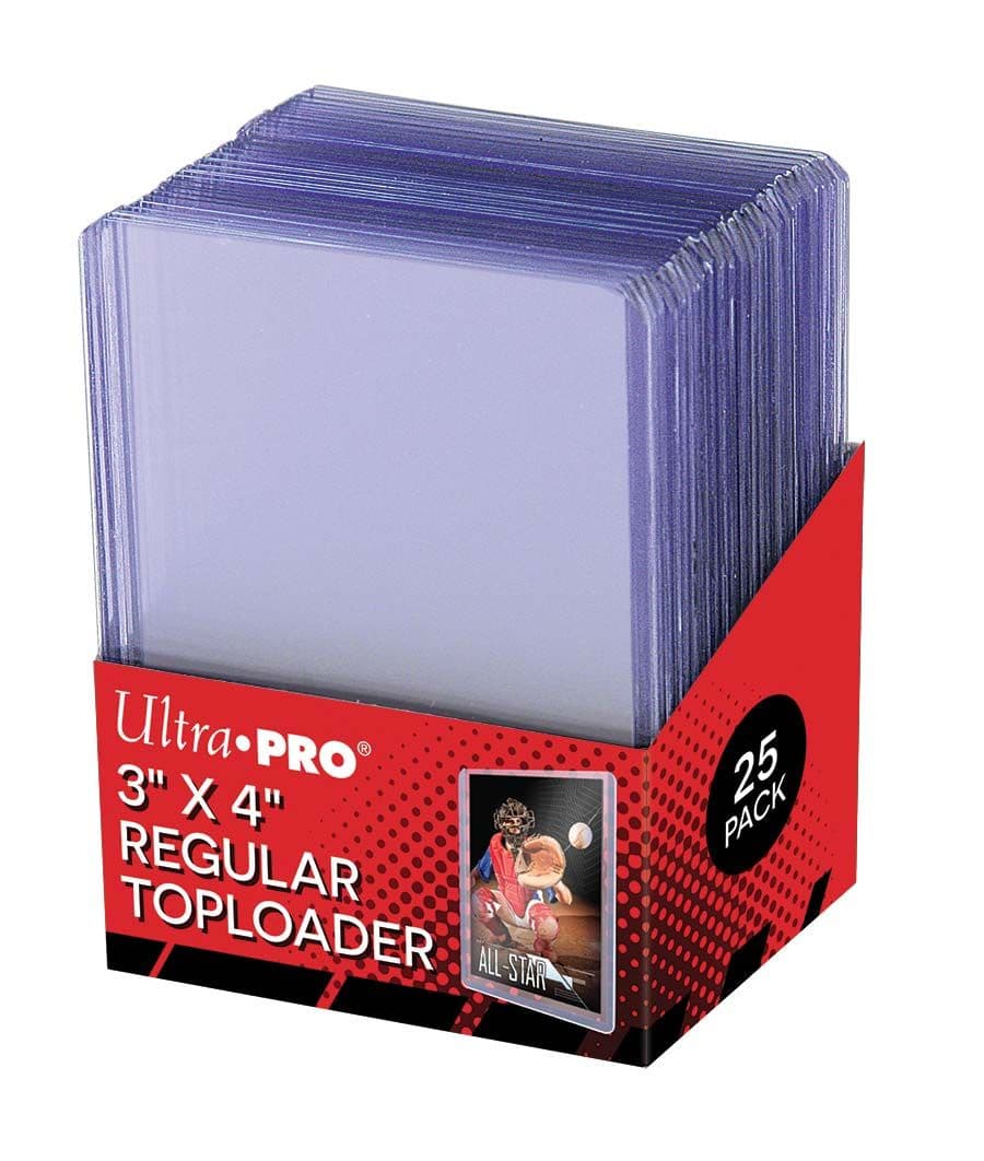 Ultra PRO Regular Toploaders (3" x 4") (25)