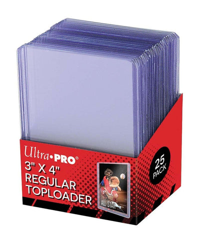 Ultra PRO Regular Toploaders (3" x 4") (25)